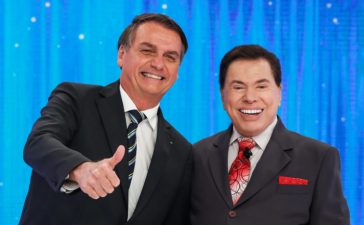 Presidente da República Jair Bolsonaro, durante entrevista ao apresentador Silvio Santos. Foto: Alan Santos/PR