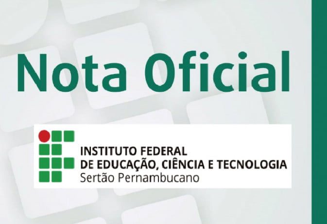 Gabinete da Reitoria emite nota sobre atividades acadêmicas no âmbito do IF Sertão-PE