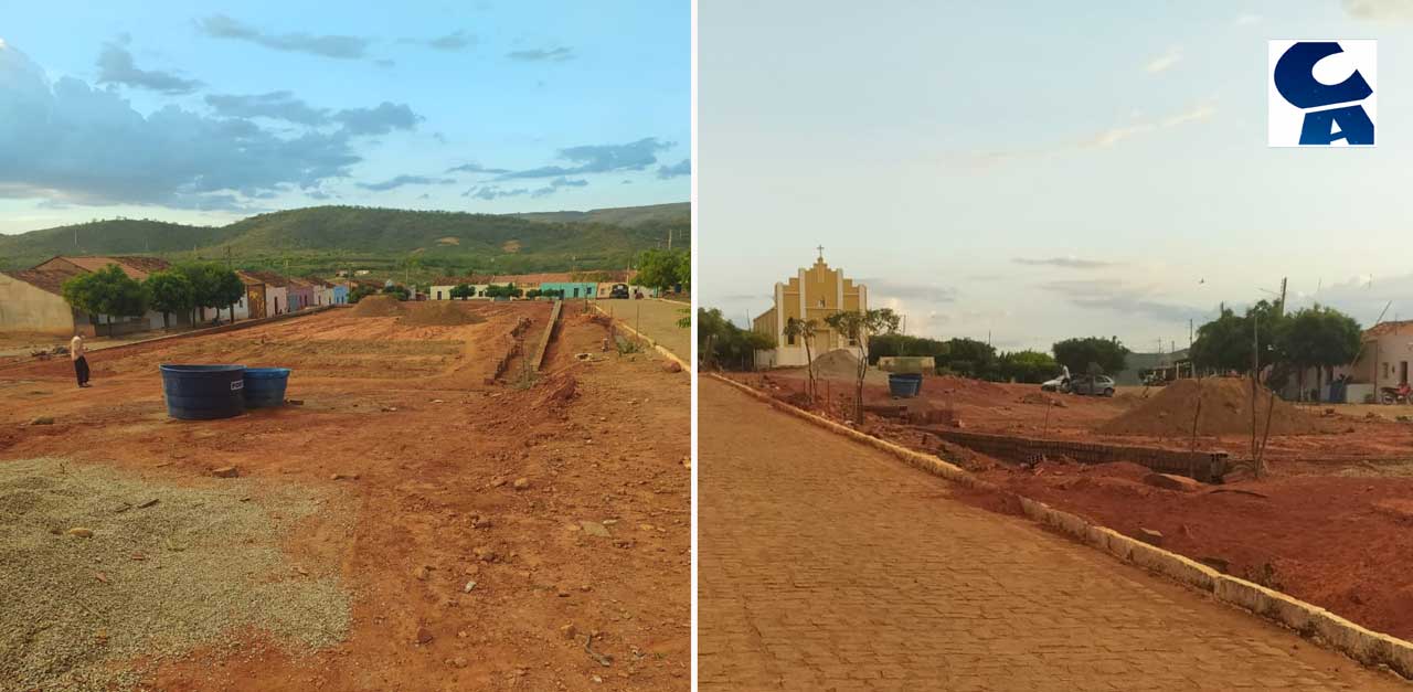 Em fim de mandato Prefeito inicia obra em Poço Comprido e comunidade reprova o local