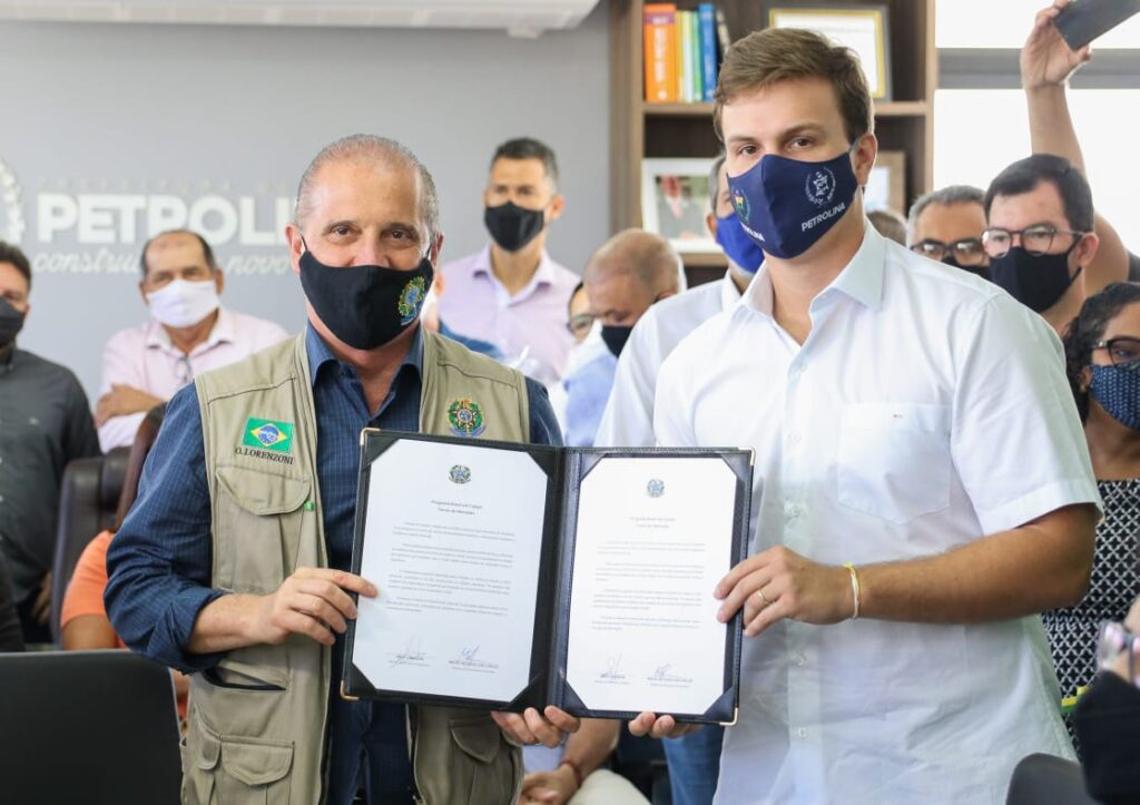 Ministro Onyx e Miguel Coelho anunciam complexo para esportes de alto rendimento em Petrolina