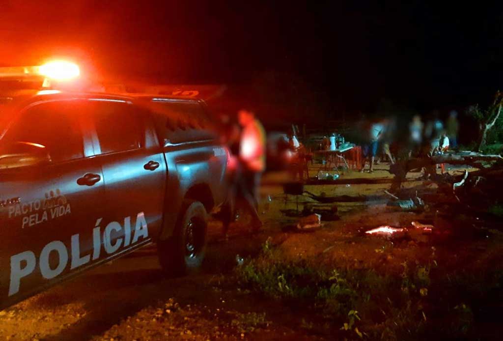 Festa clandestina com cerca de 25 jovens é interditada em Santa Filomena