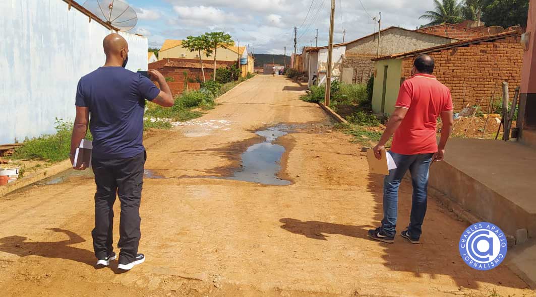 Santa Filomena: Caixa constata indícios de irregularidades e bloqueia obra iniciada na gestão passada