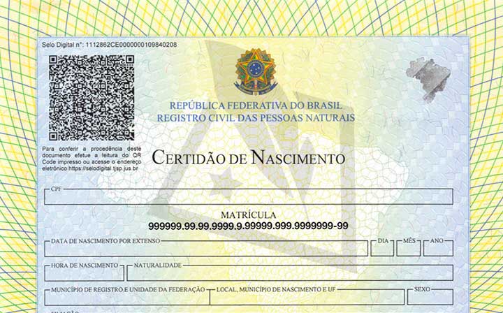 Foi perdido em Santa Filomena a certidão de nascimento de Maria Vitória de Sá Machado