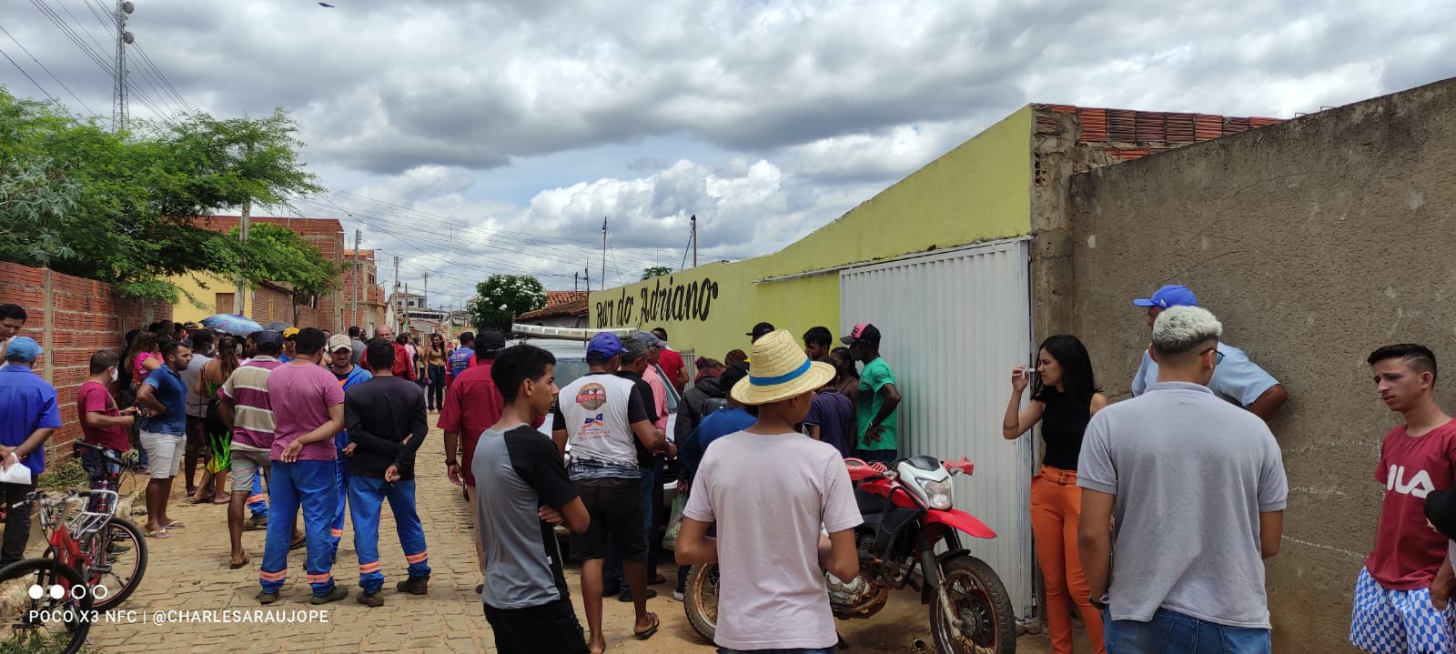 Duplo homicídio em Santa Filomena (PE); casal de jovens assassinado a tiros no centro da cidade