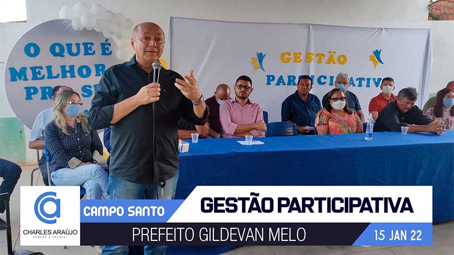 Gestão do prefeito Gildevan acolhe os anseios da população em todo o município de Santa Filomena