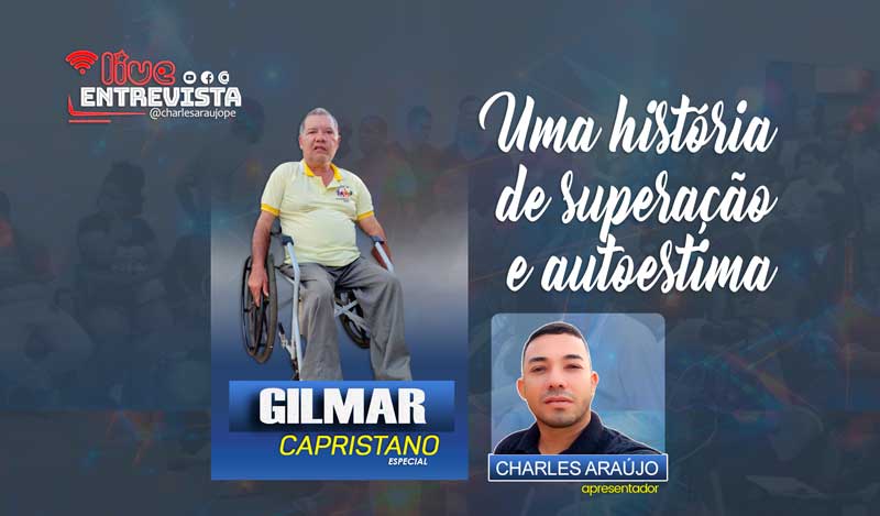 Live entrevista com Gilmar Capristano - 27/01, às 19h