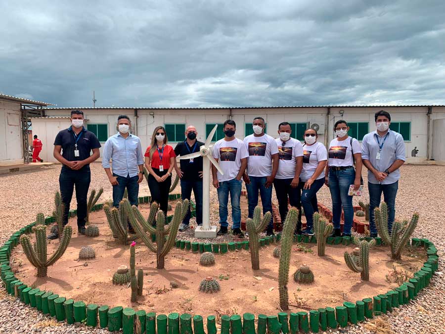 Votorantim Energia recebe visita de moradores de Santa Filomena e representantes da Agência de Desenvolvimento Econômico de Pernambuco