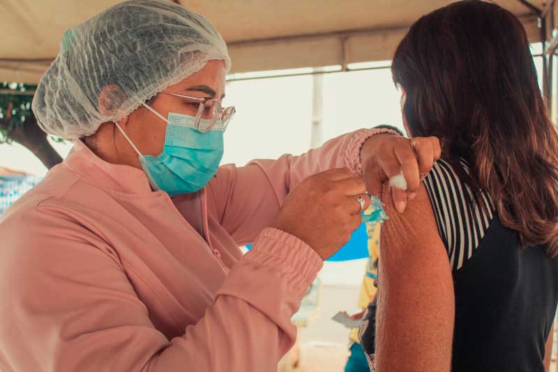 Dormentes inicia primeira fase de vacinação contra gripe e sarampo