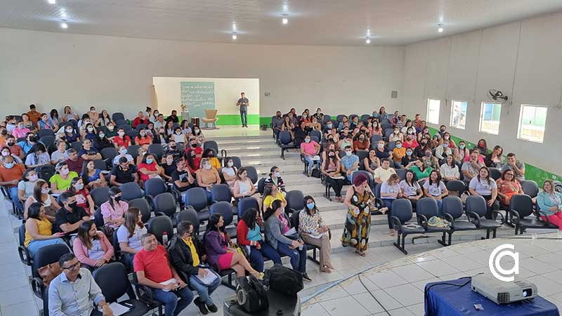 Secretária de Educação de Santa Filomena inicia II Jornada Pedagógica (2022) com presença maciça da comunidade escolar