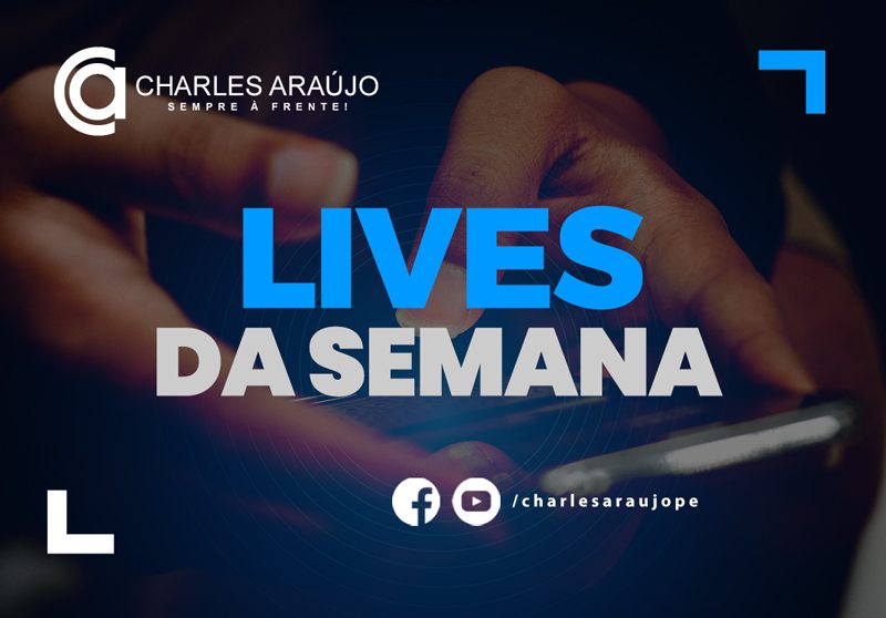 LIVES DA sEMANA CHARLES ARAÚJO