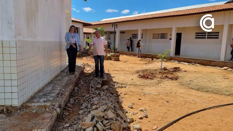 Prefeitura de Santa Filomena realiza mutirão de reforma em 06 escolas da rede municipal de ensino