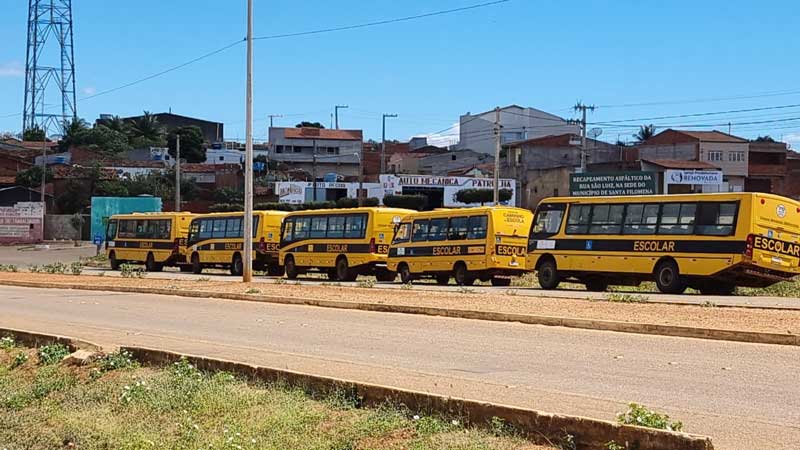 Prefeitura de Santa Filomena sai na frente com mais de 80% do transporte escolar atendendo ao exigido pelo Ministério da Educação 