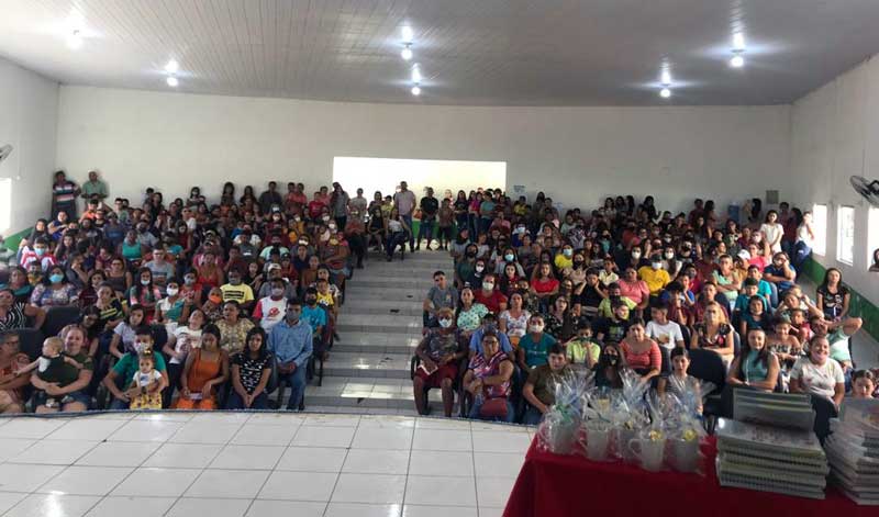 Evento Família e Escola reúne 325 pais e responsáveis por alunos do Ginásio Laudelino Freire Mororó