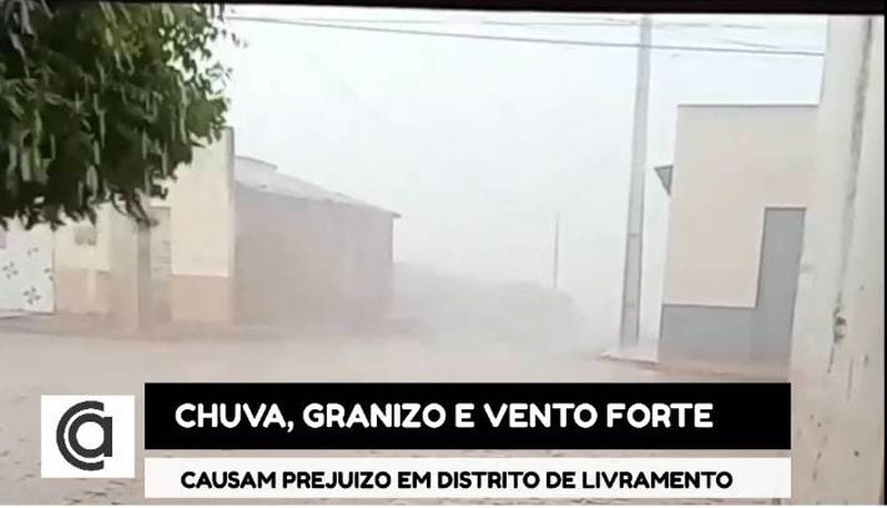 Temporal causa prejuízos no Distrito de Livramento - Santa Filomena, PE