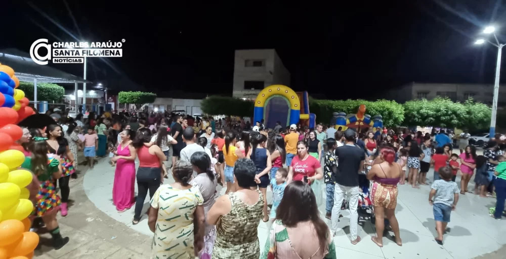 Renato Holanda e Grupo RHS realizam com sucesso, mais um 'Noite das Crianças no Parque' em Santa Filomena-PE