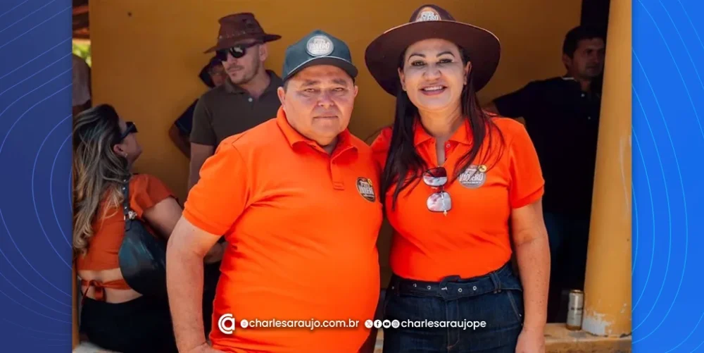 Eliane Soares aponta Cachoeira como seu sucessor em Santa Cruz da Venerada