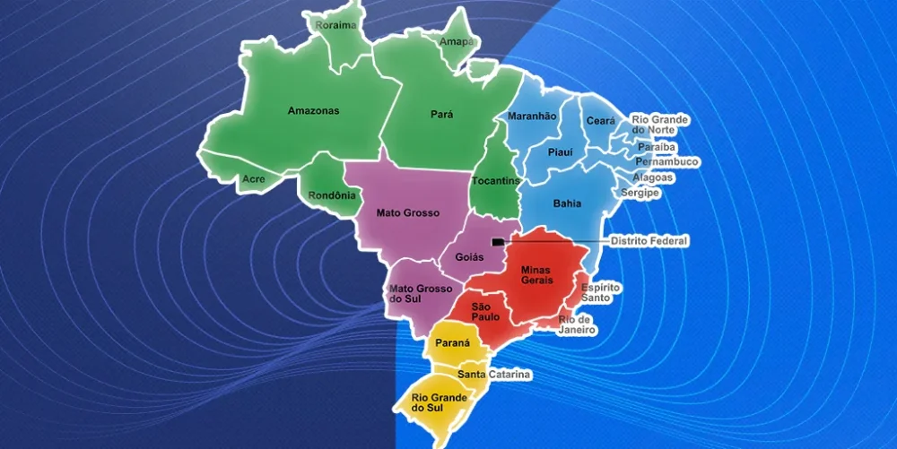 Contraste regional: Sul e Norte do Brasil revelam diferenças marcantes em número de Escolas, Hospitais e Igrejas