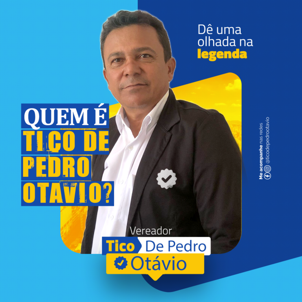 Vereador Tico de Pedro Otávio - Santa Filomena, PE