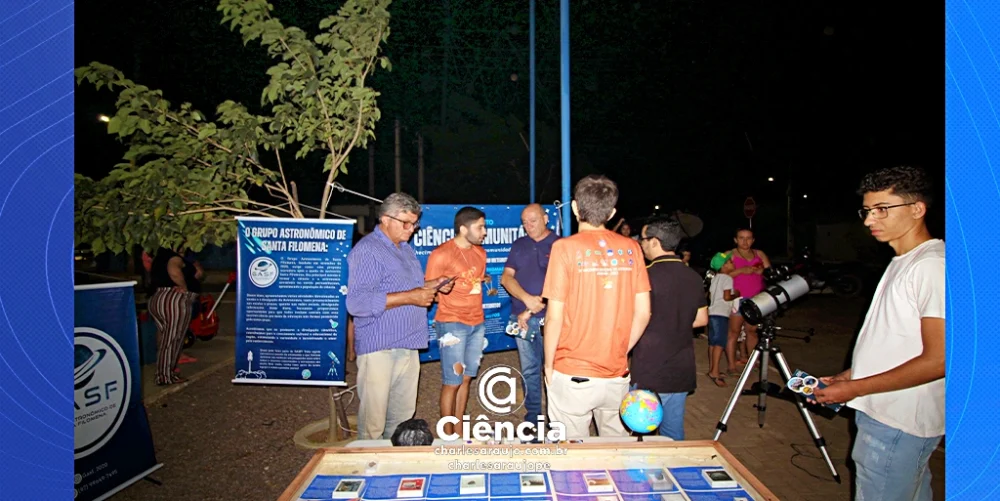 Santa Filomena Celebra Quatro Anos da Queda do Meteorito com Exposição Científica e Observação Telescópica