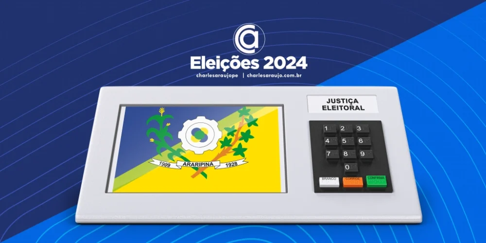 Eleições 2024: candidatos a prefeito e a vereador no município de Araripina