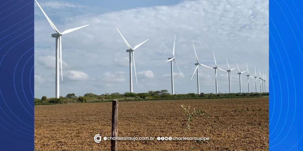 energia 100% originada em fontes limpas e renováveis