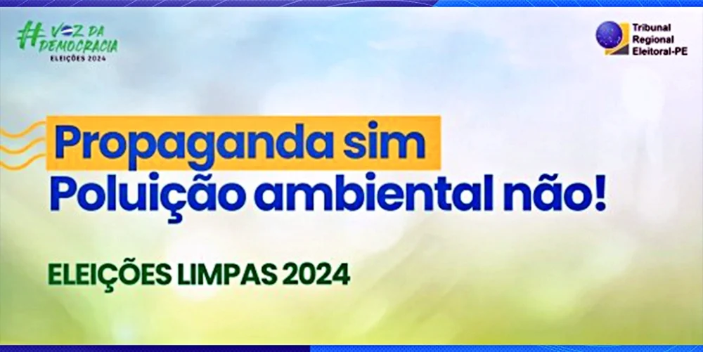 Campanhas eleitorais devem ter responsabilidade ambiental