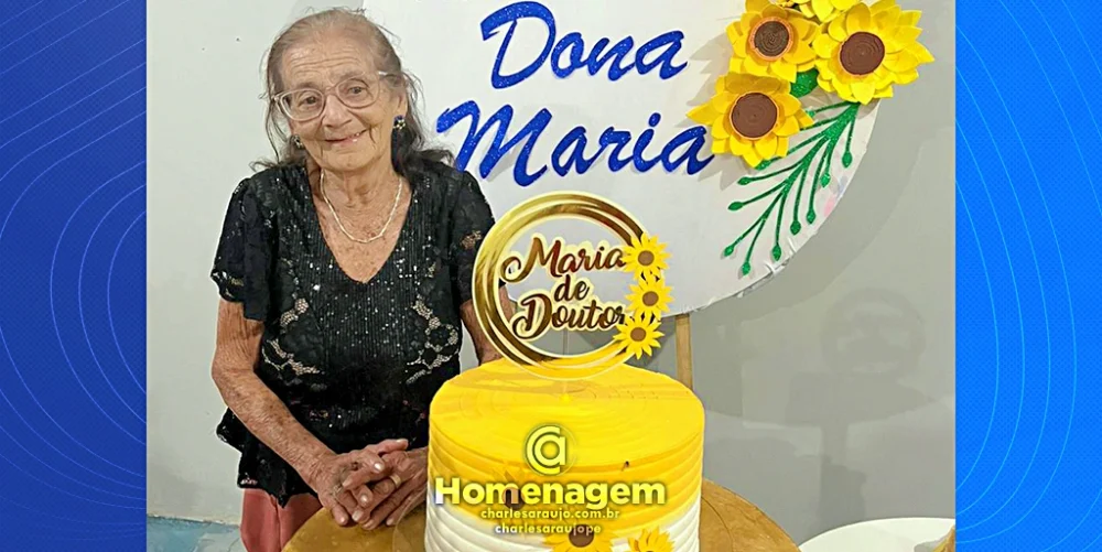 Santa Filomena Celebra os 90 Anos de Dona Maria de Doutor, um Ícone de Sabedoria e Amor