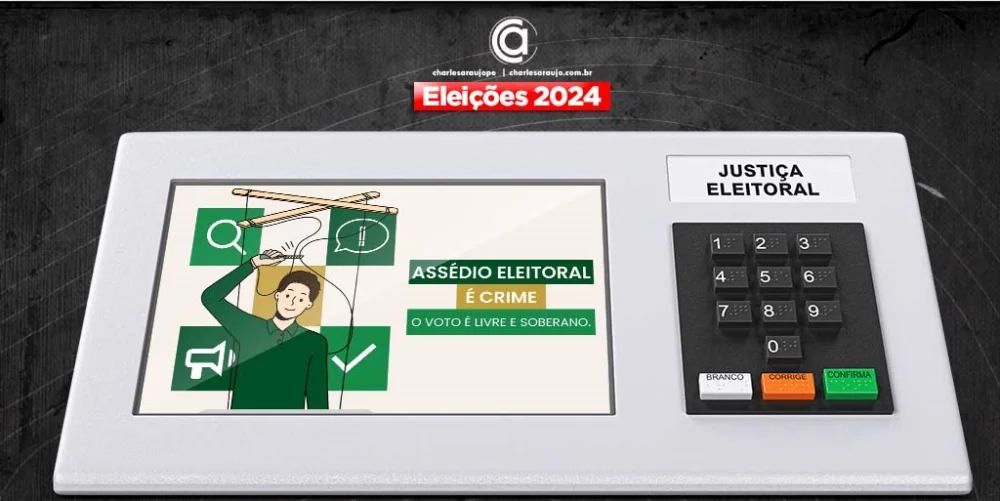 Assédio Eleitoral é Crime – O voto é livre e soberano