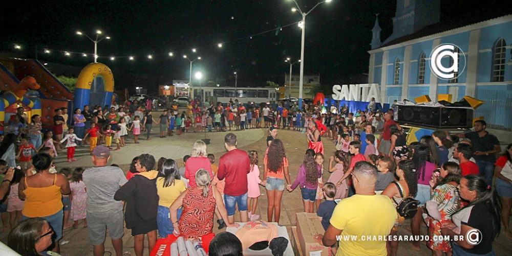 Dia das Crianças é celebrado com festa e solidariedade em Santa Filomena