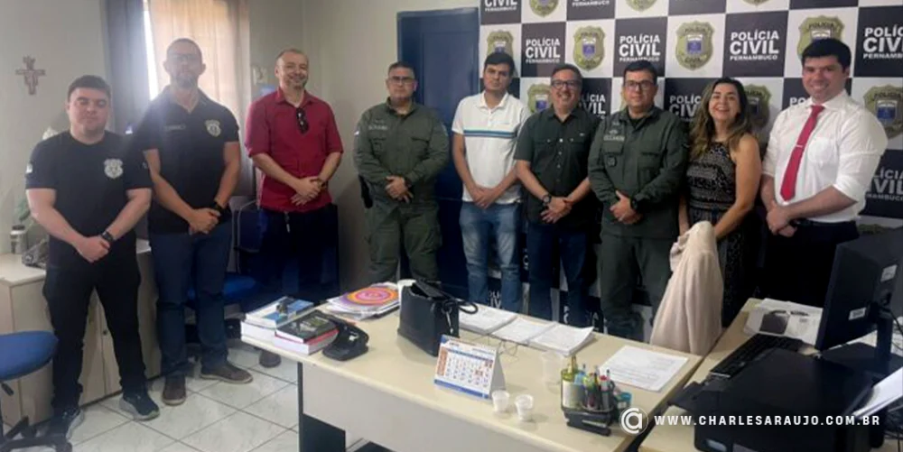 Sertão do Araripe: Reunião entre policias civil e militar define estratégias de segurança para região