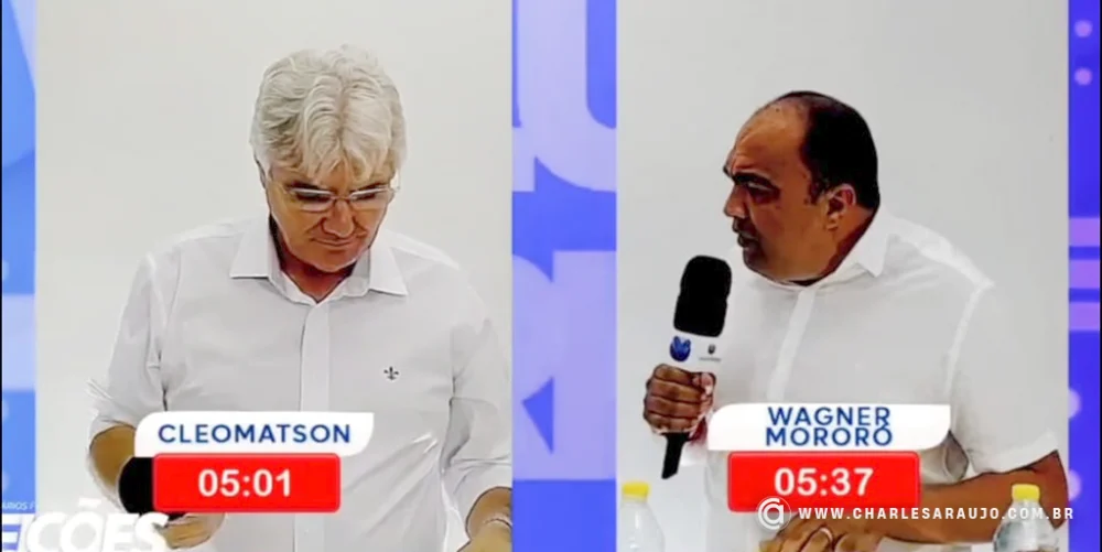 O Debate da Voluntários FM revela a verdadeira face de Cleomatson (PT) Após 32 anos na política de Santa Filomena