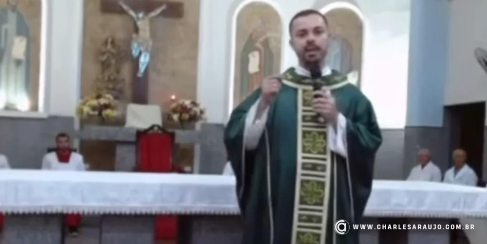 Padre em Pernambuco faz desabafo sobre importunação durante missa: "Peço que respeite a vocação que Deus confiou a mim"