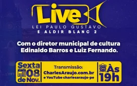 Live Especial - Lei Paulo Gustavo e Aldir Blanc 2