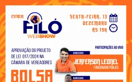 Estreia do Filó WebShow debate o futuro do esporte em Ouricuri