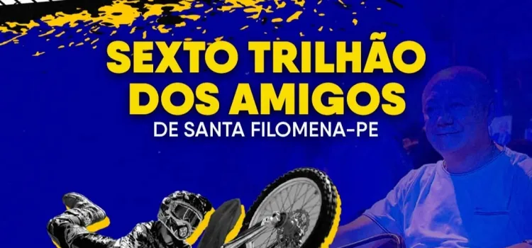 6ª Trilha de Motocross dos Amigos de Santa Filomena promete adrenalina e emoção neste domingo (02/02)