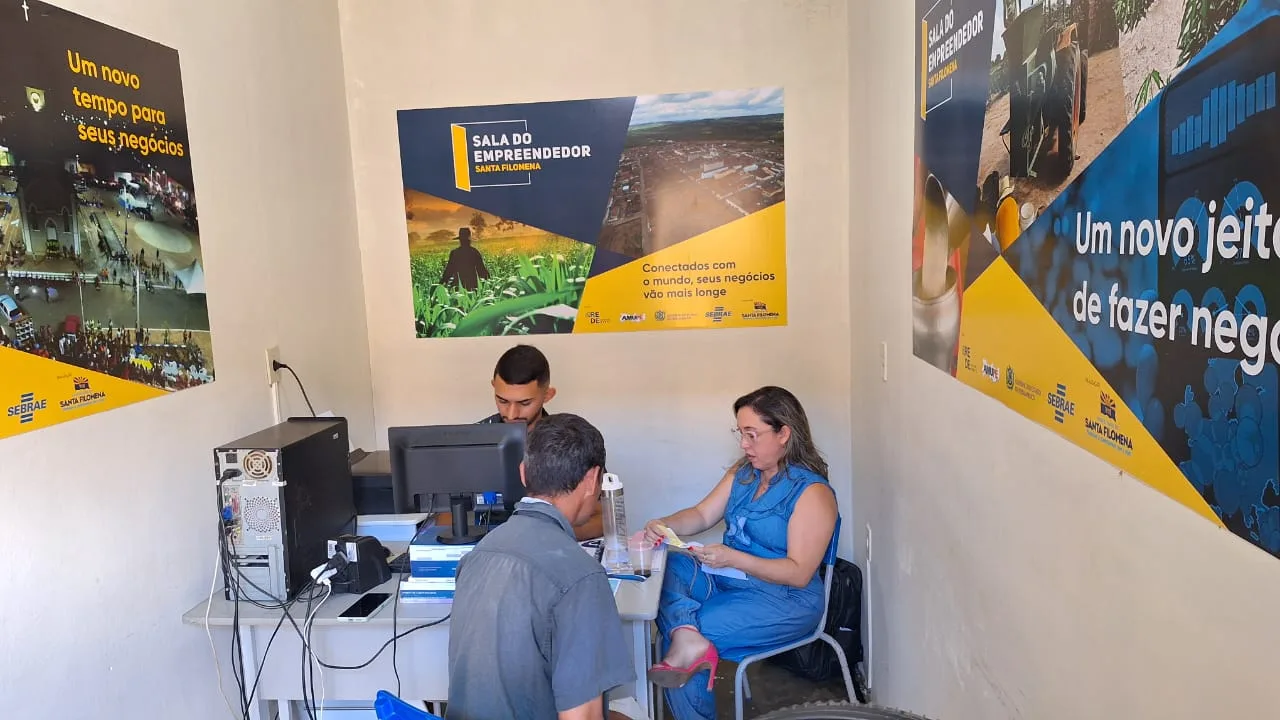 Sala do Empreendedor de Santa Filomena recebe consultoria gratuita do SEBRAE para pequenos negócios